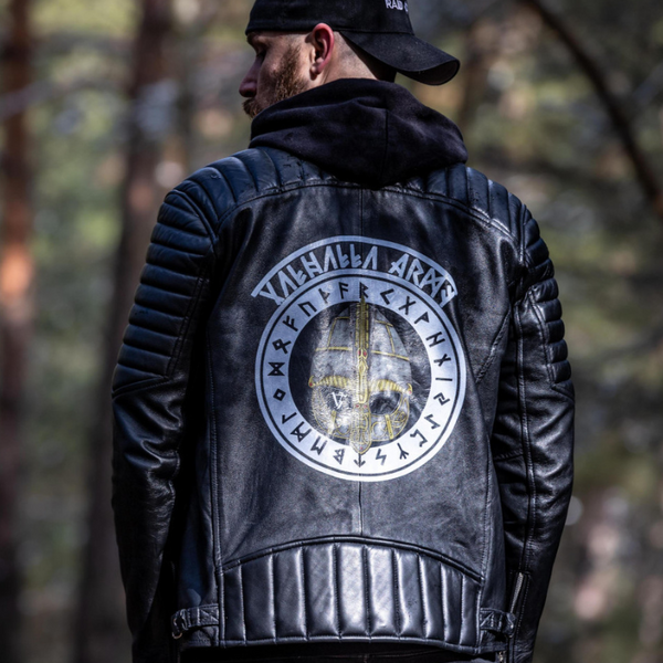 Army - lamb leather jacket