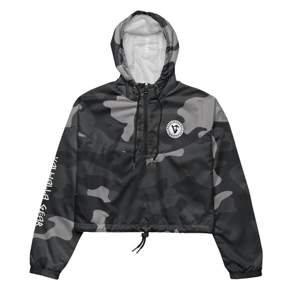VG Camouflage - Bauchfreier Windbreaker Schildmaid