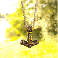 Thor's Hammer - Necklace - Stainless Steel