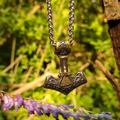 Thor's Hammer - Necklace - Stainless Steel
