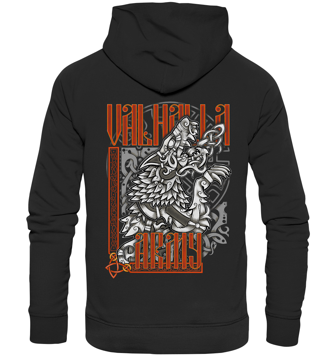Army Wolf - Unisex - Organic Hoodie